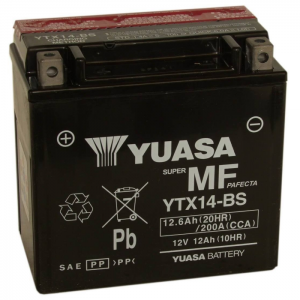 Baterías Yuasa YTX14-BS para moto