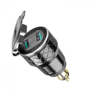 ADAPTADOR USB ALUMINIO EUROPEO