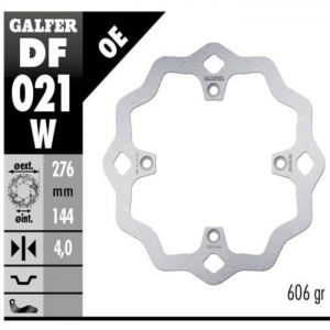 DISCO DE FRENO GALFER DF021W DELANTERO.