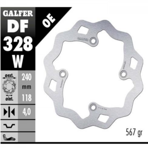 DISCO DE FRENO GALFER DF328W TRASERO.