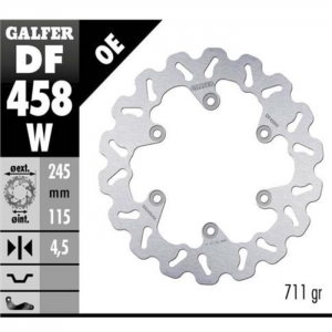 DISCO DE FRENO GALFER DF458W TRASERO.