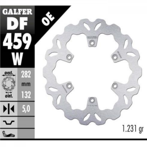 DISCO DE FRENO GALFER DF459W TRASERO O DELANTERO.