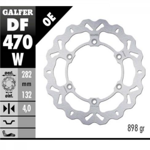 DISCO DE FRENO GALFER DF470W DELANTERO.