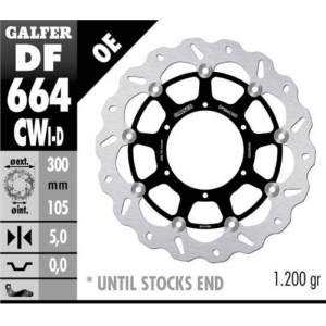 DISCO DE FRENO GALFER DF664CWD-I DELANTERO