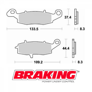PASTILLA DE FRENO BRAKING 787CM55