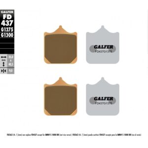 PASTILLAS DE FRENO GALFER FD-437